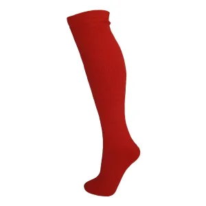 18" Tube Ski Sock - Red