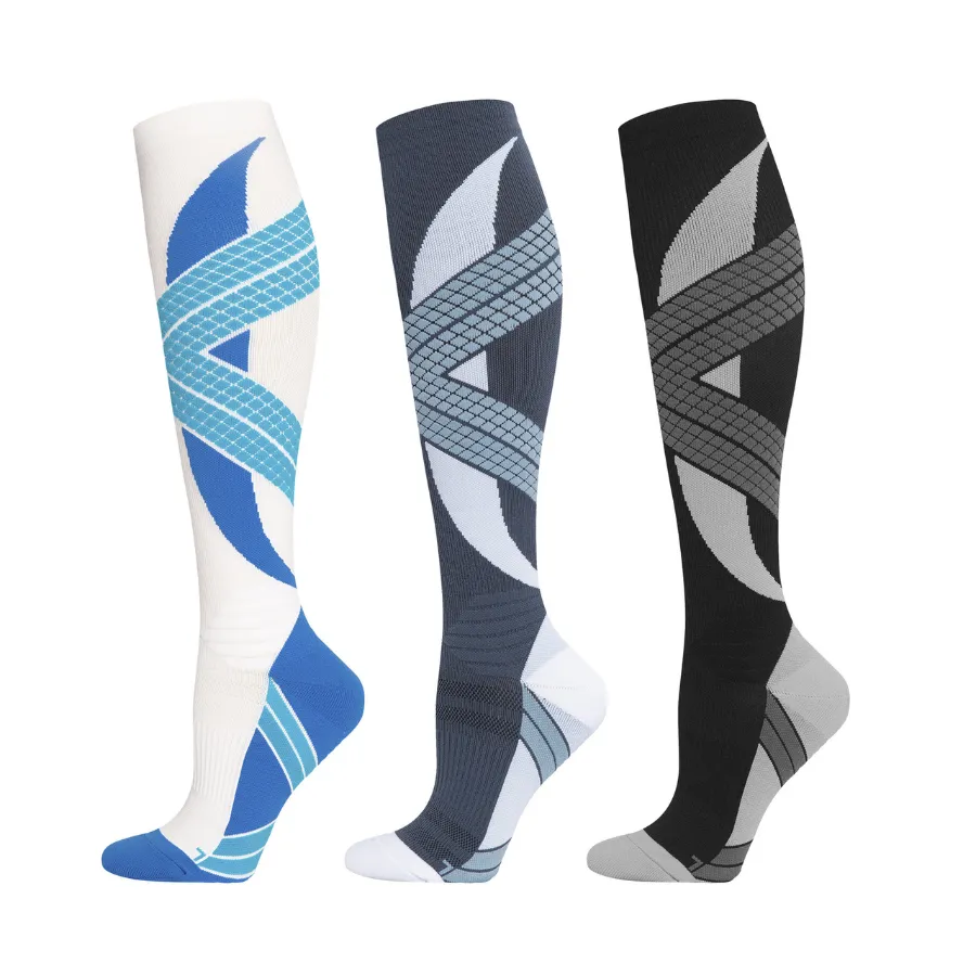 3 Pack Compression Socks for Men & Women