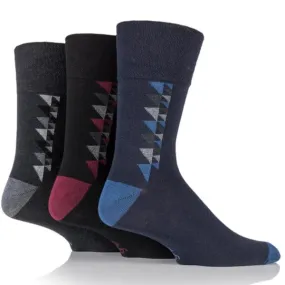 3 Pairs Non Binding Socks for Men in George