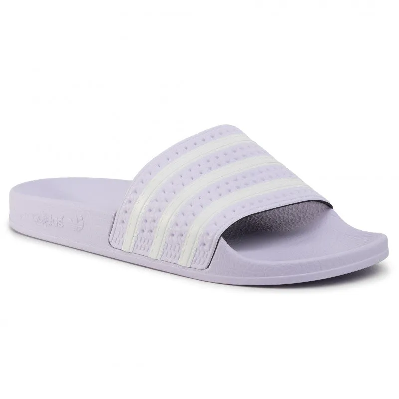 Adidas Adilette Womens Purple Sliders