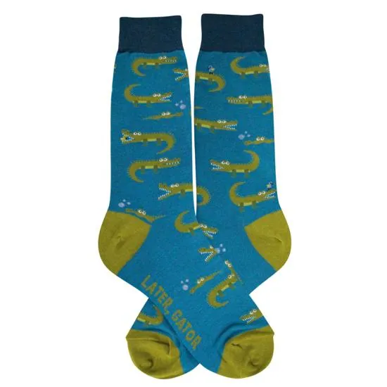 Alligator Socks Men’s Crew Sock