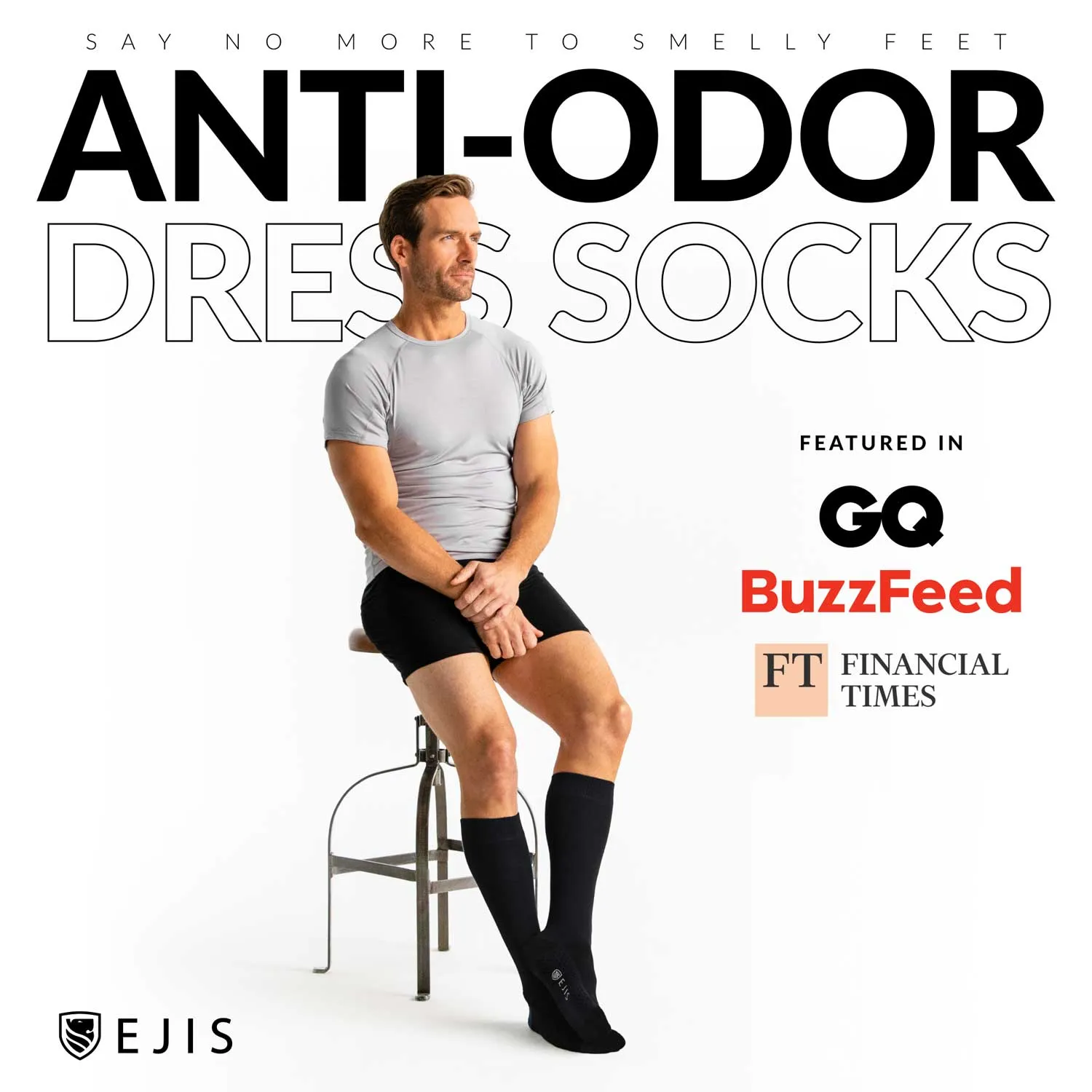 Anti-Odor Socks for Men with Sweaty Feet