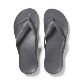 Archies Flip Flop in Charcoal