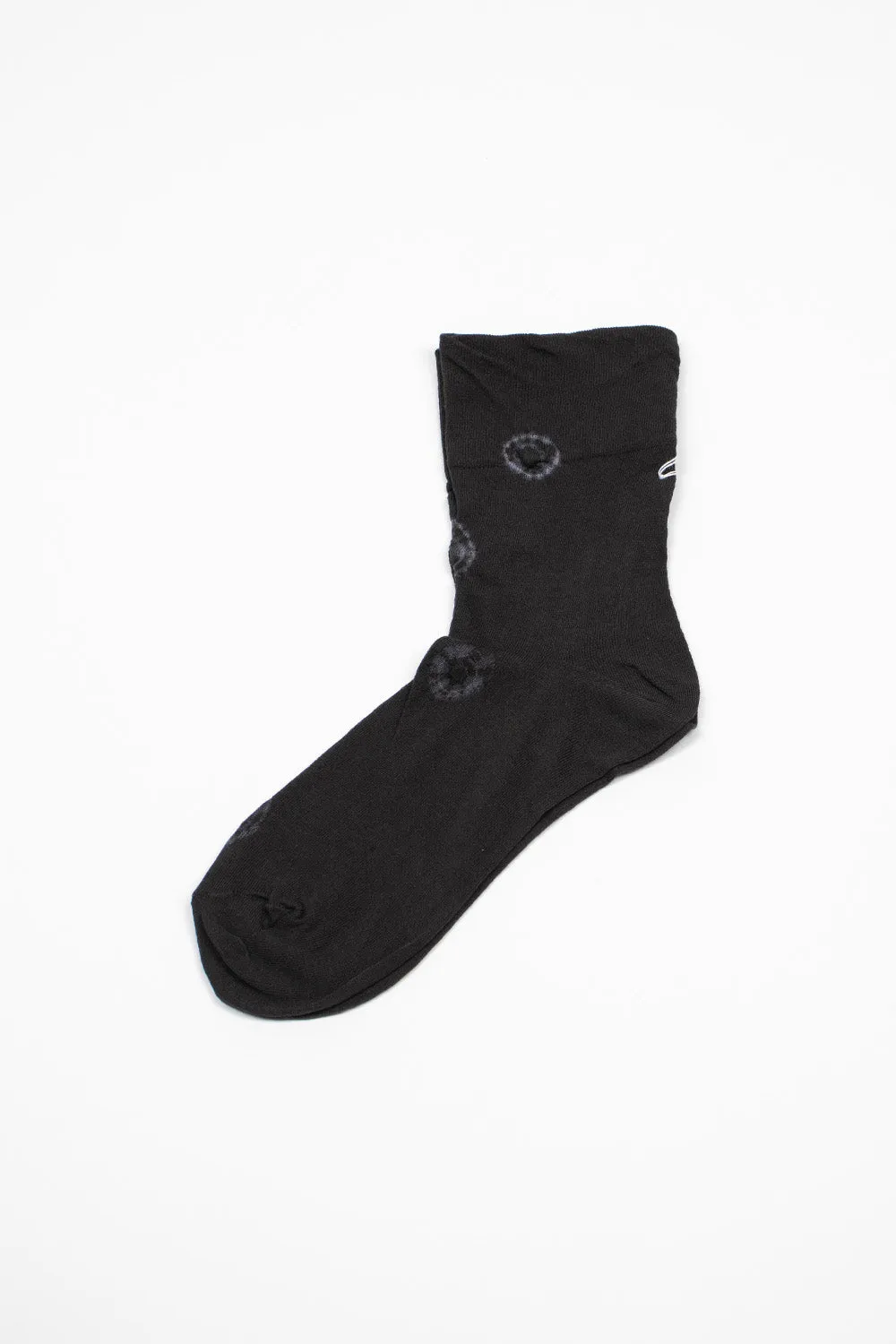 AS-215A Shibori Socks Black