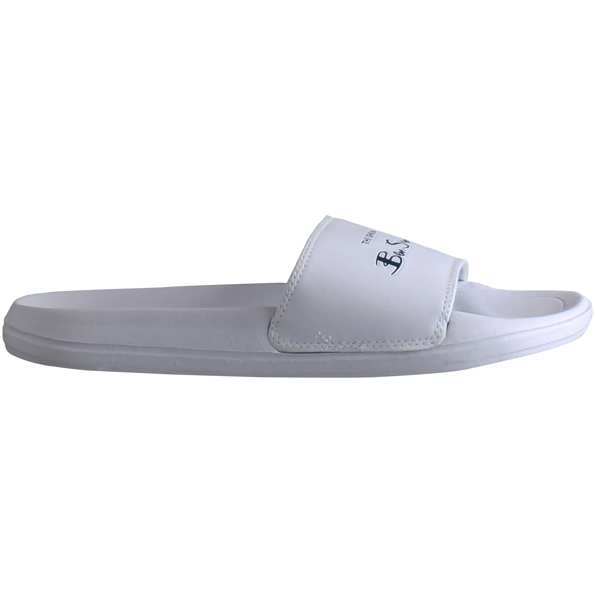 Ben Sherman Margate Mens White Sliders