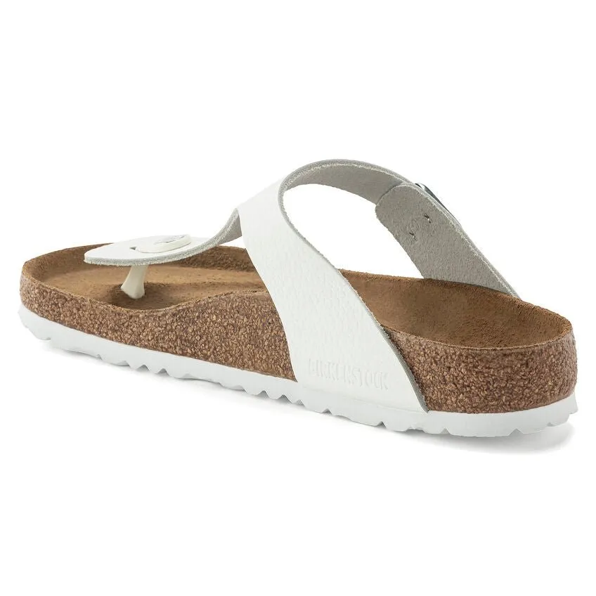 Birkenstock Women's Gizeh - White Leather