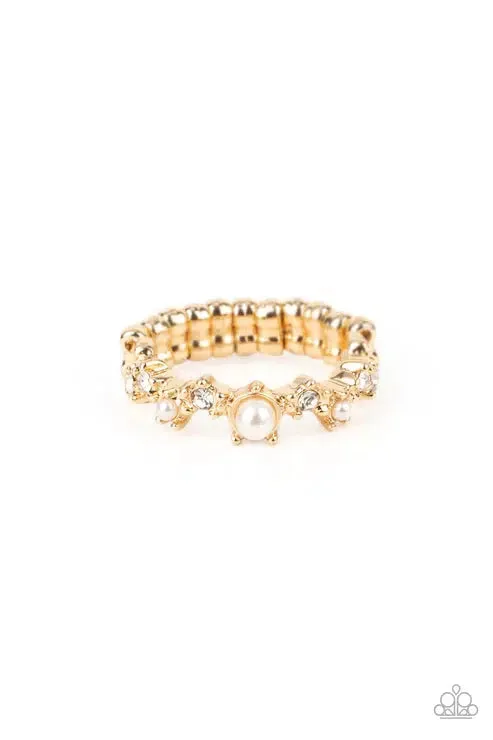 Blissfully Bella Gold Ring - Paparazzi Accessories