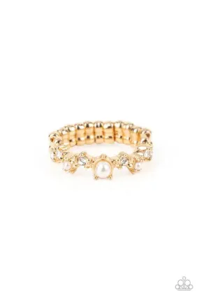 Blissfully Bella Gold Ring - Paparazzi Accessories