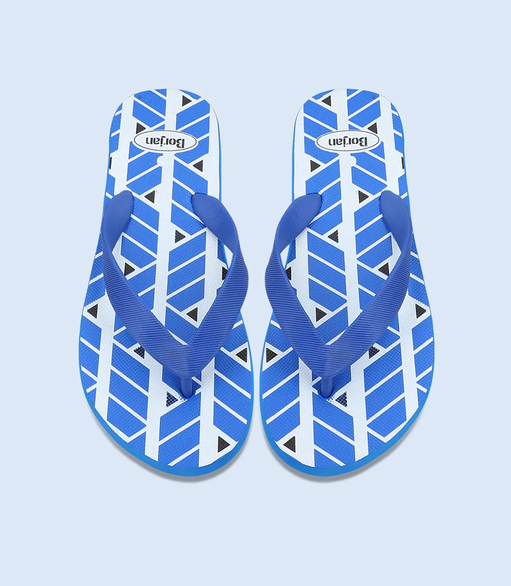 BM4964-BLUE-Men Chappal