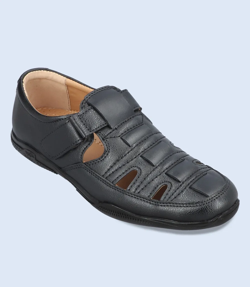 BM5944-BLACK-Men Casual Sandal