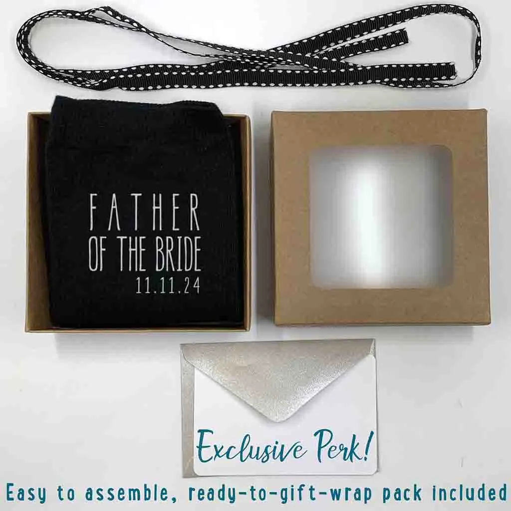 Boho Style Wedding GIFT BUNDLE for the Father of the Bride