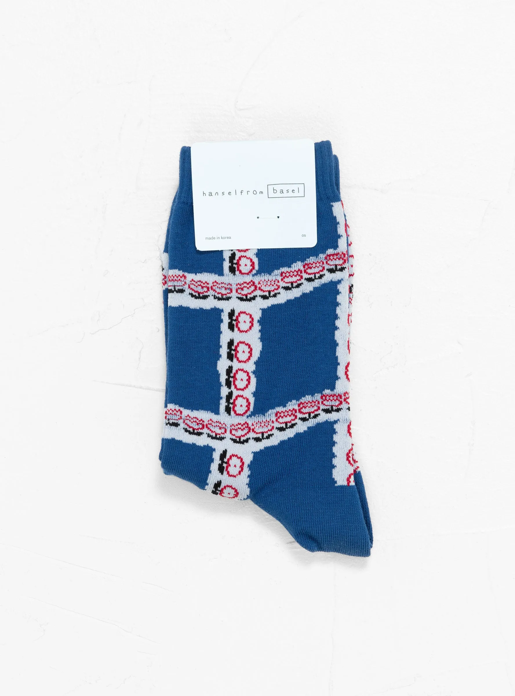 Bollenstreek Crew Sock Blue