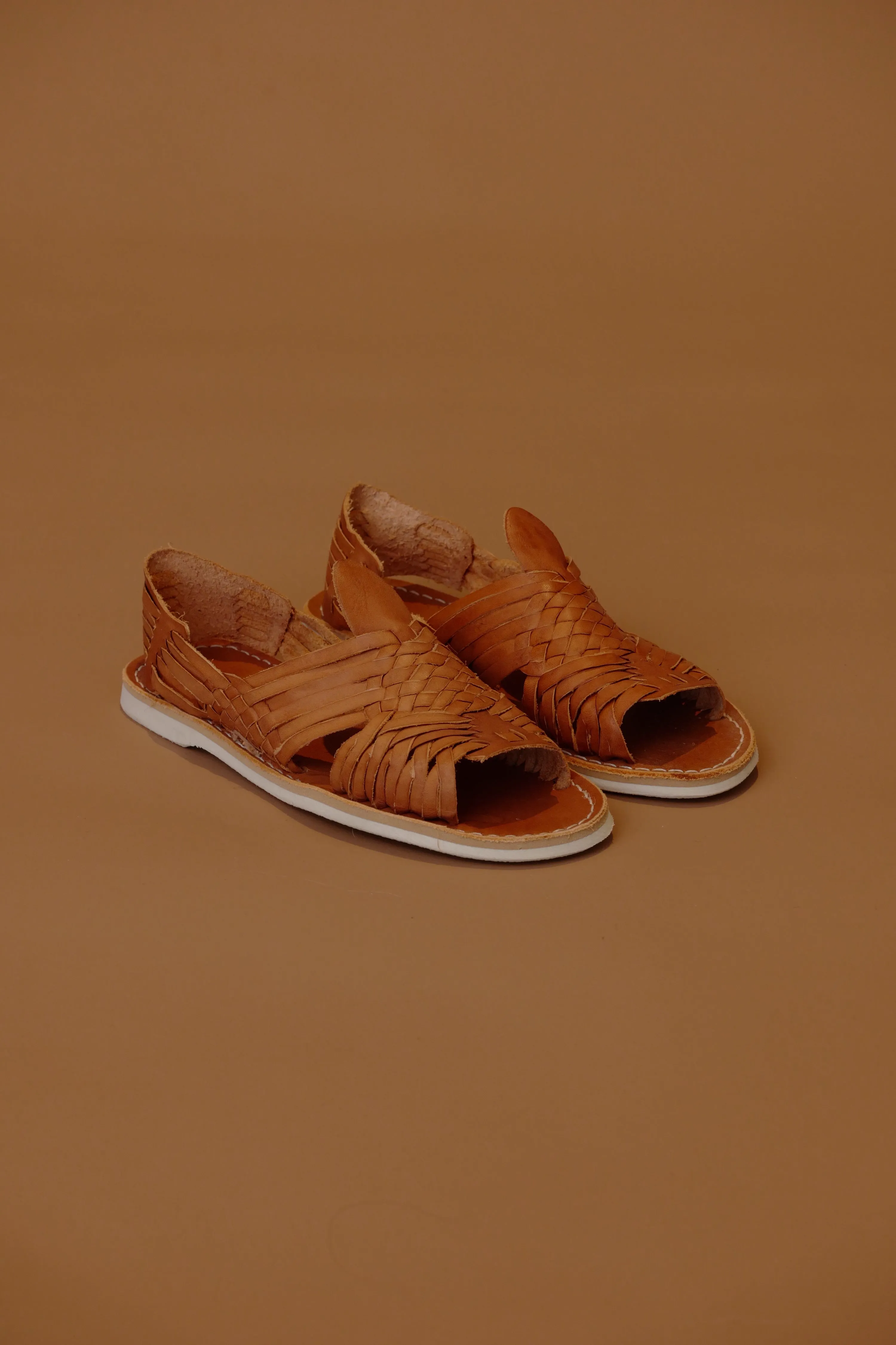 CAMEL LEATHER PACHUCO HUARACHE