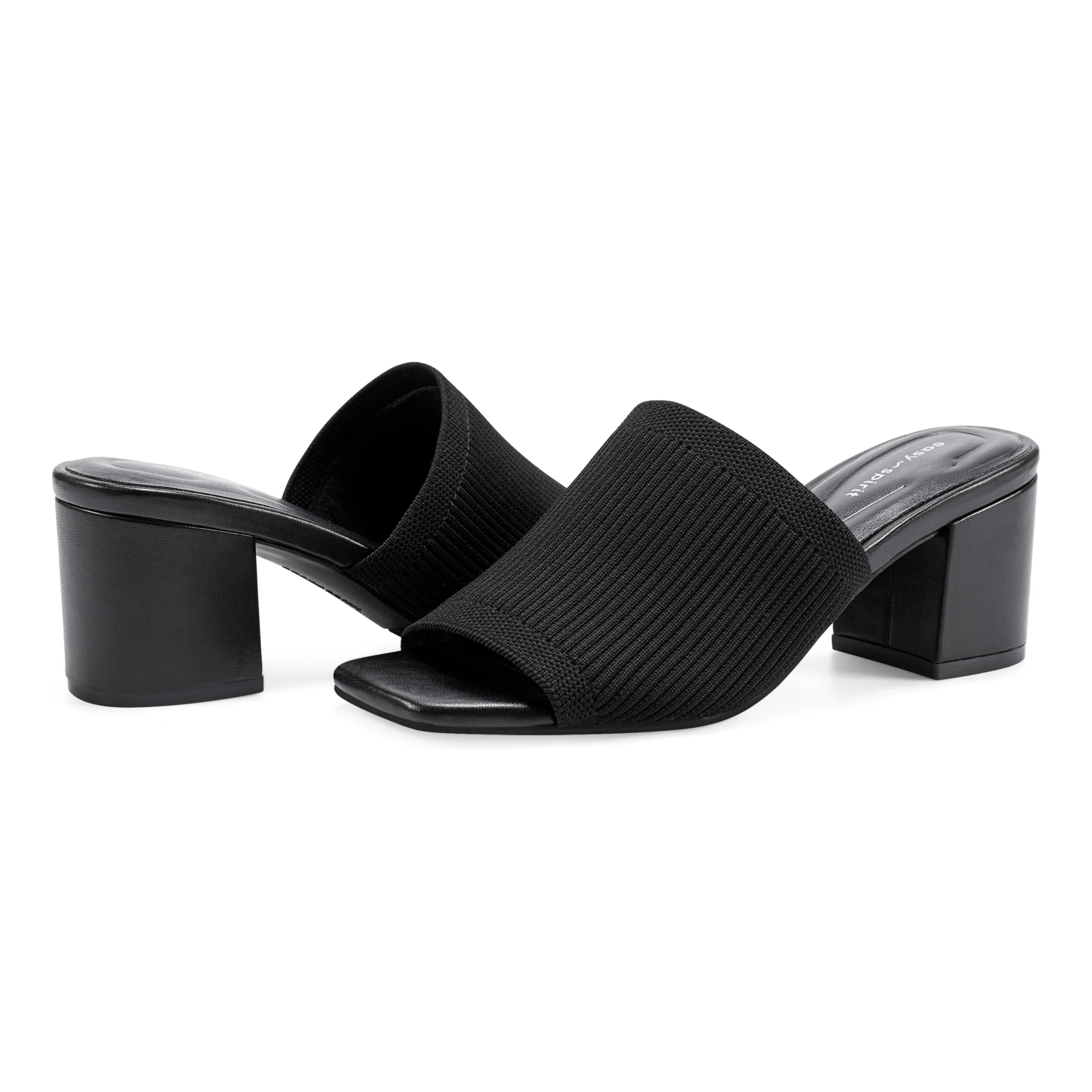 Caryn Heeled Slide Sandals