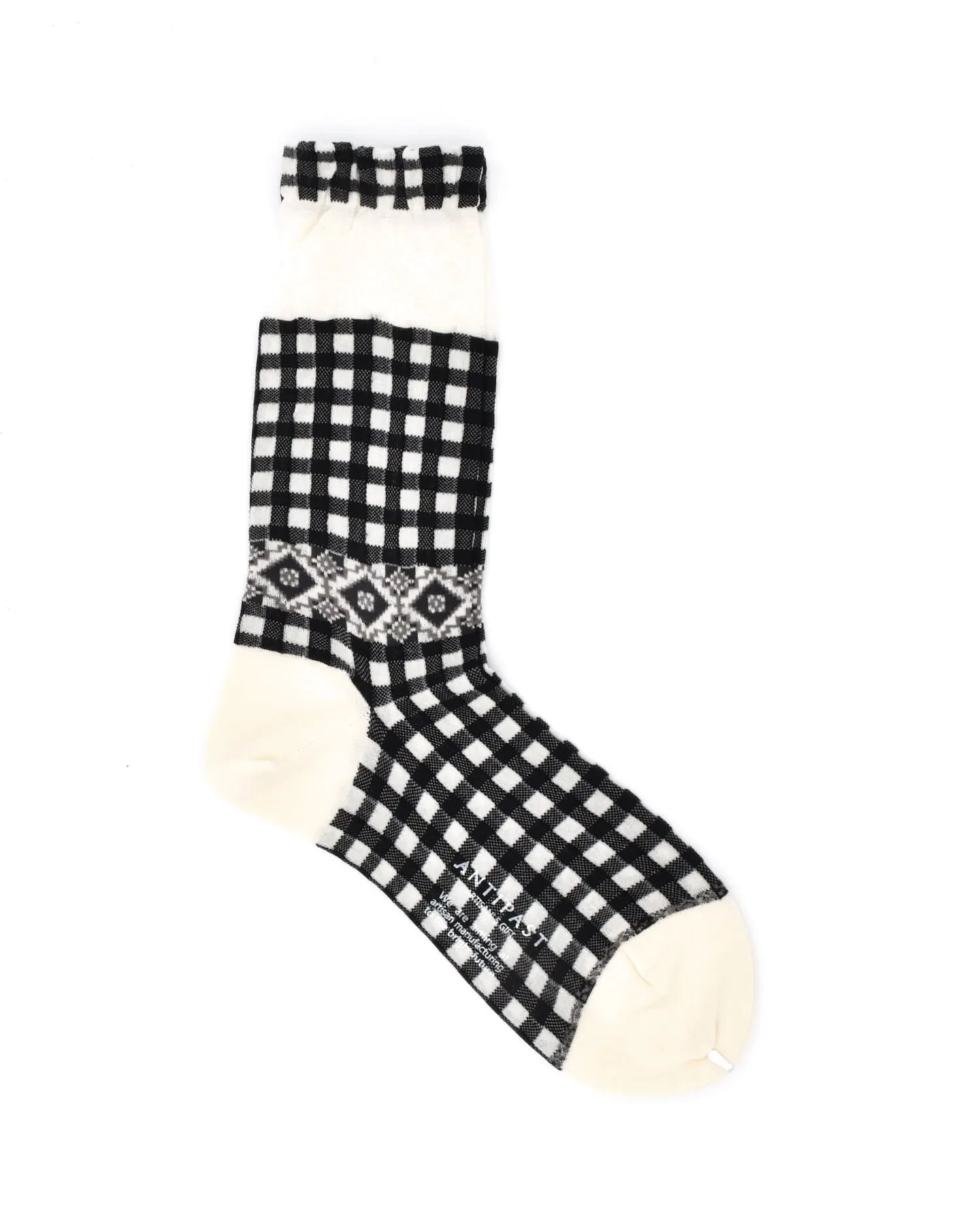 Checkered Crew Socks