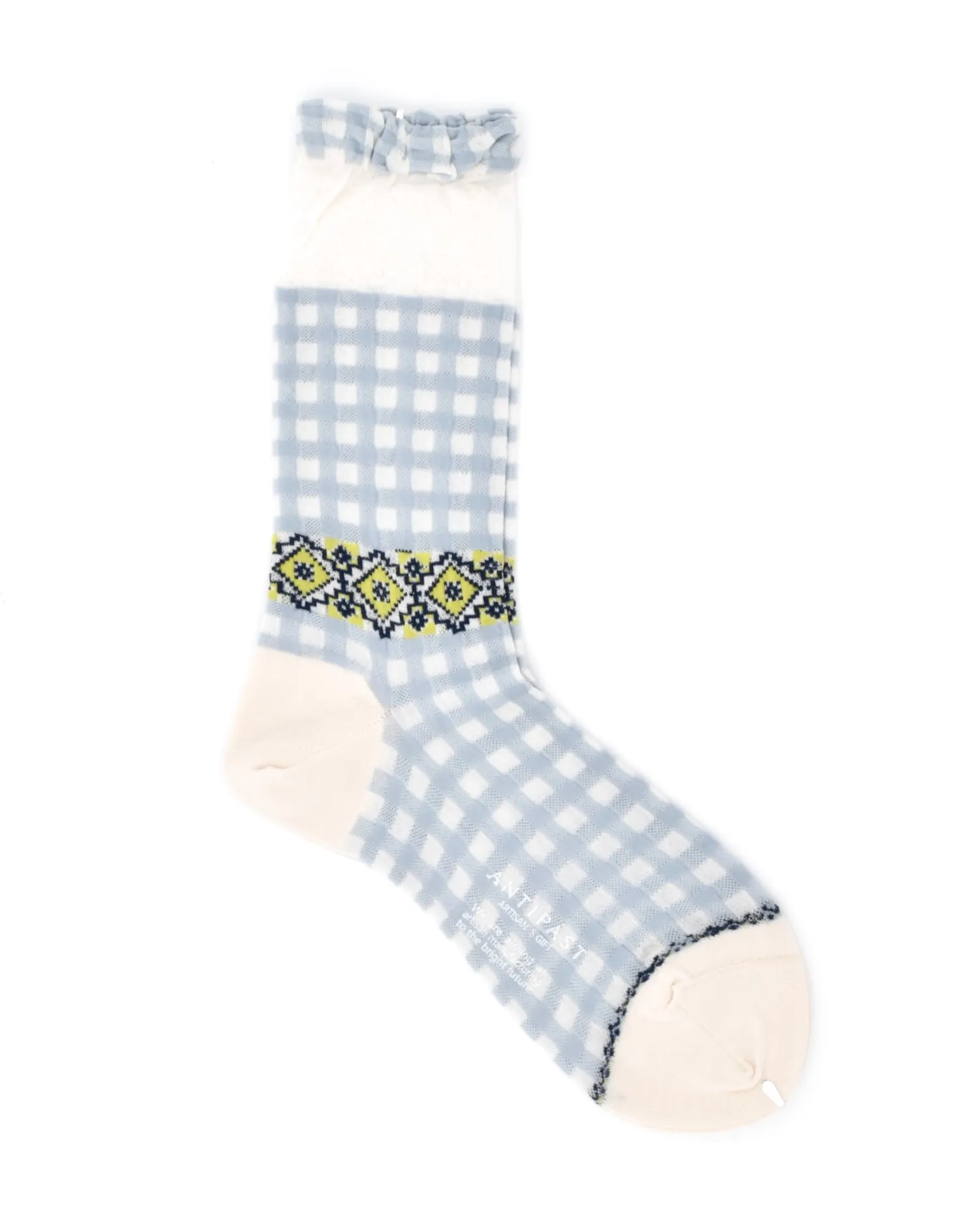 Checkered Crew Socks