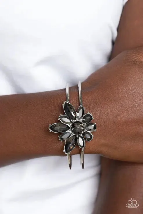 Chic Corsage Silver Bracelet - Paparazzi Accessories