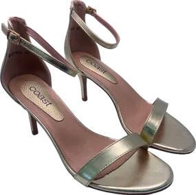 Coast Gold Trinnie Barely There Stiletto Heeled Sandals UK 7