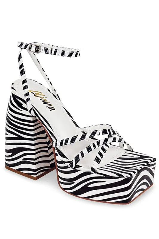 Coco Platform Heeled Sandals