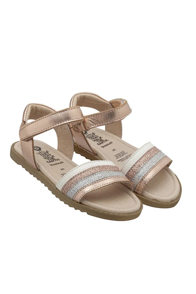 Colour Pot Sandals - Copper