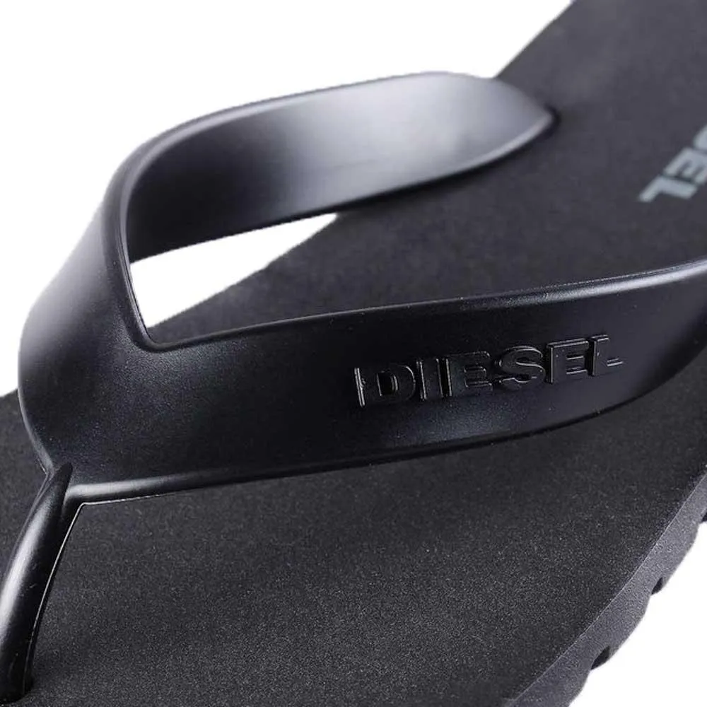 Diesel Splish Flip Flops - Black