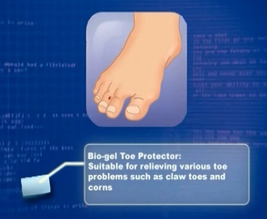 DR.KONG BIO-GEL TOE PROTECTOR ACCESSORIES DK-DKA8(RP : $16.90)