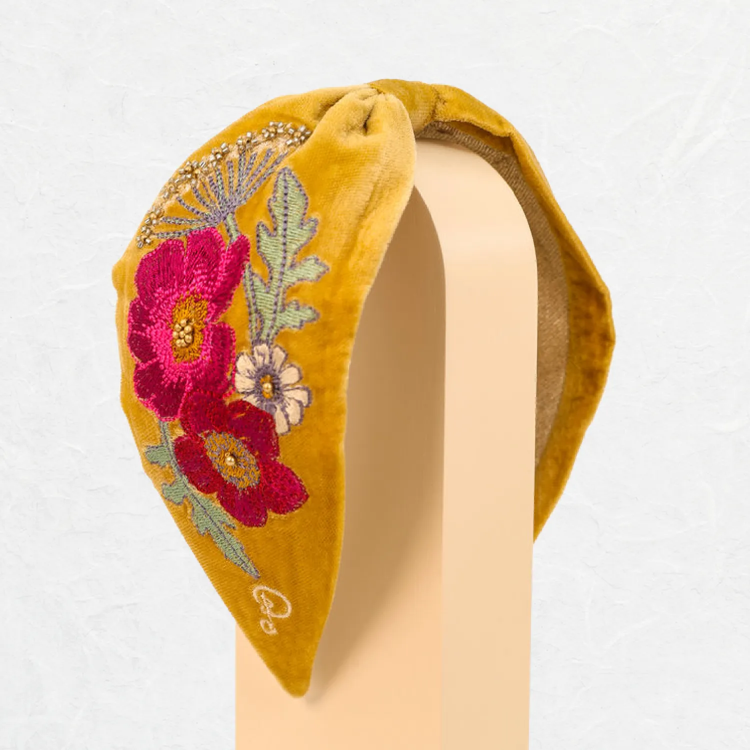 Embroidered Florals Headband