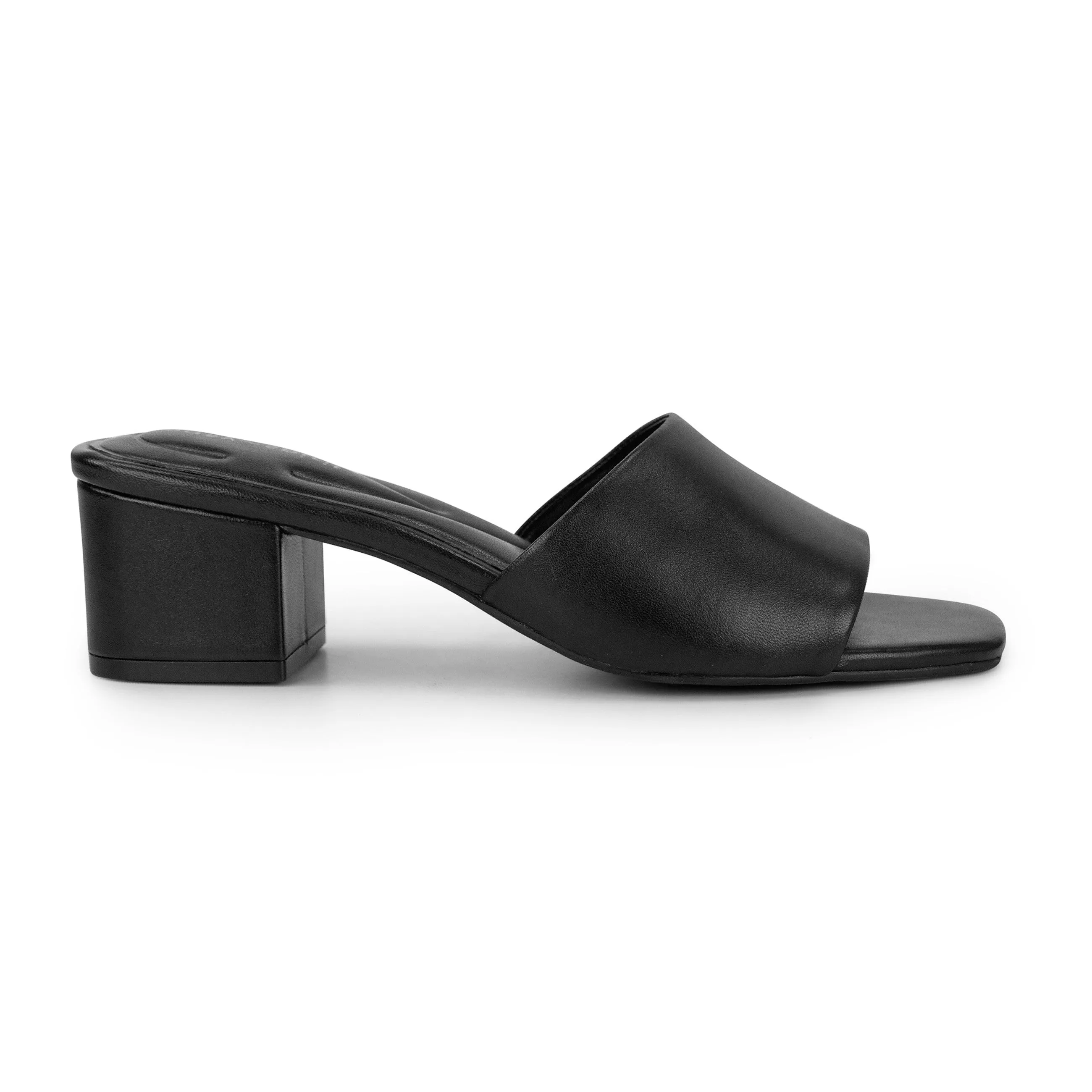 Fiora Block Heel Slide Sandals