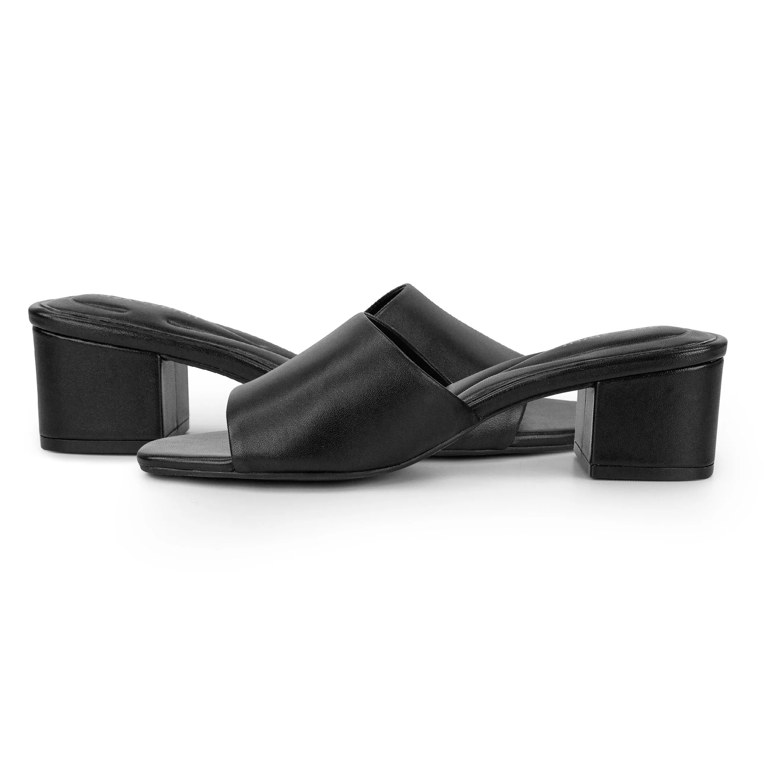 Fiora Block Heel Slide Sandals