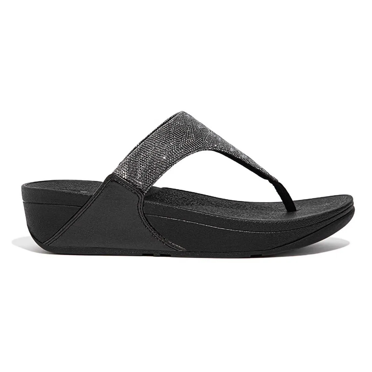 FitFlop Women's Lulu Glitz Black