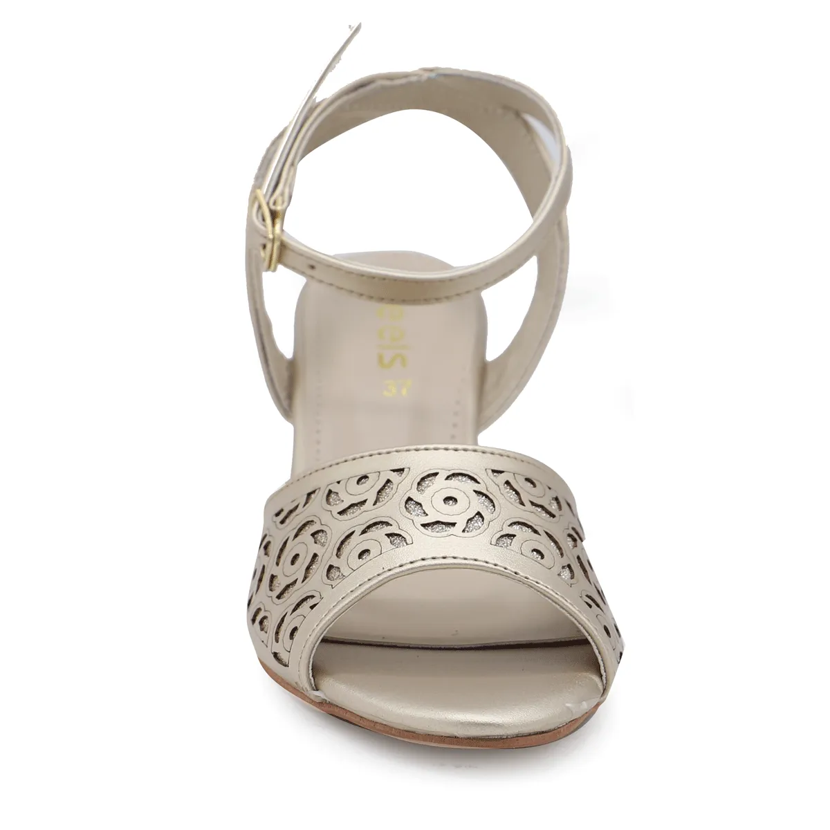 Golden Formal Sandal 078120