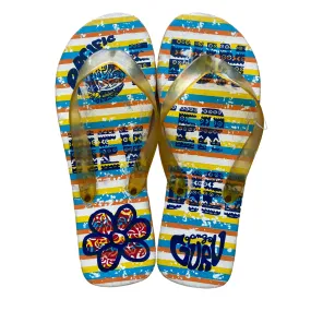 Guru multicolor men's flip flops