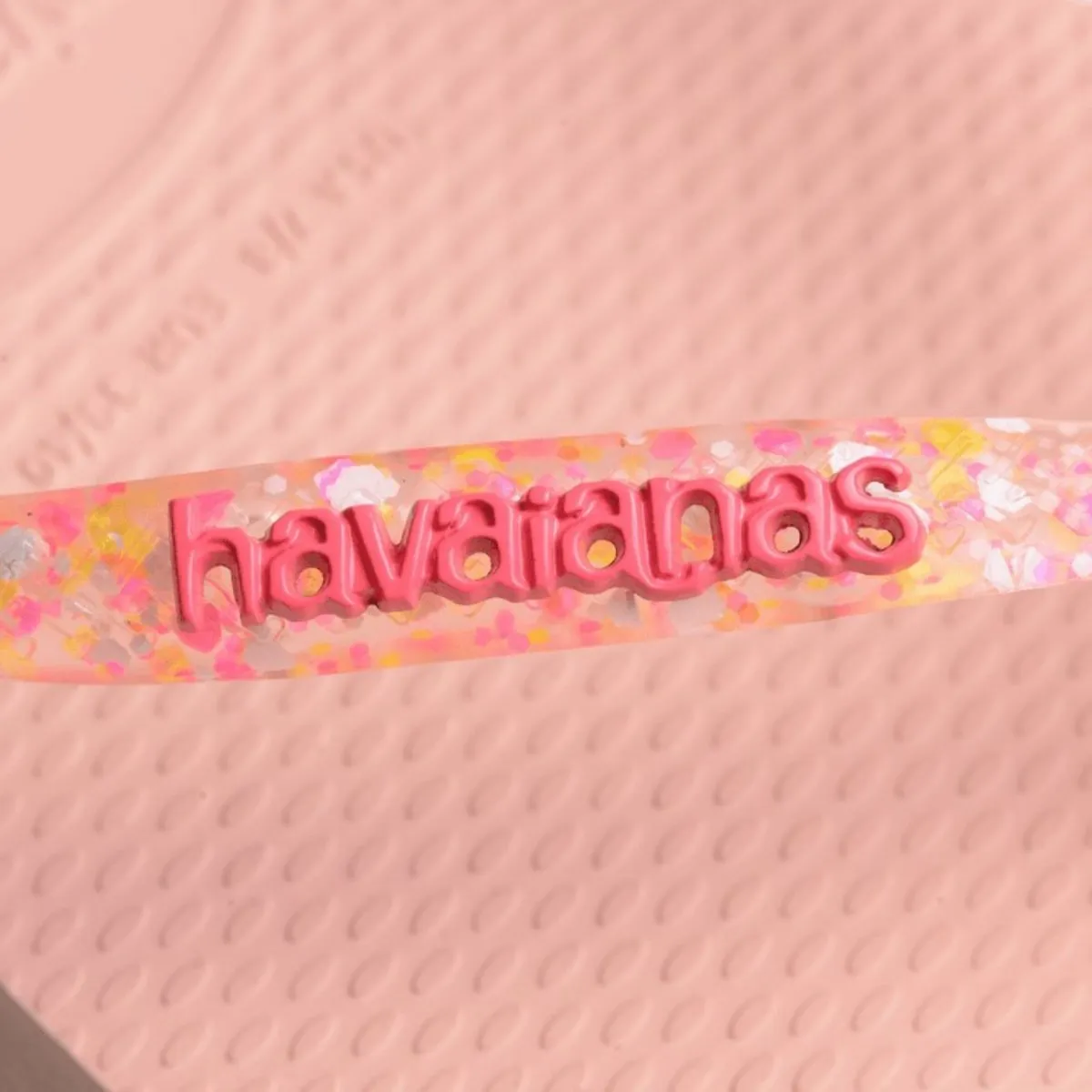 Havaianas Girl's Slim Glitter iridescent Pink (Sizes 3536-3738)