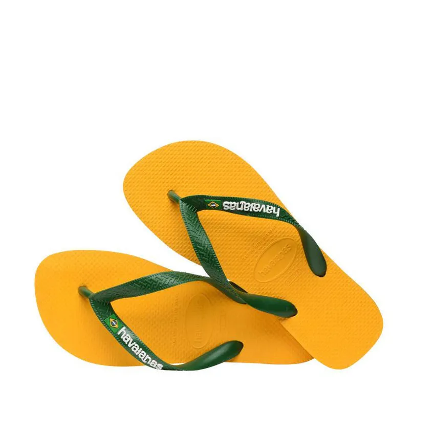 HAVAIANAS INFRADITO BRASIL LOGO 4110850.1740 POP YELLOW