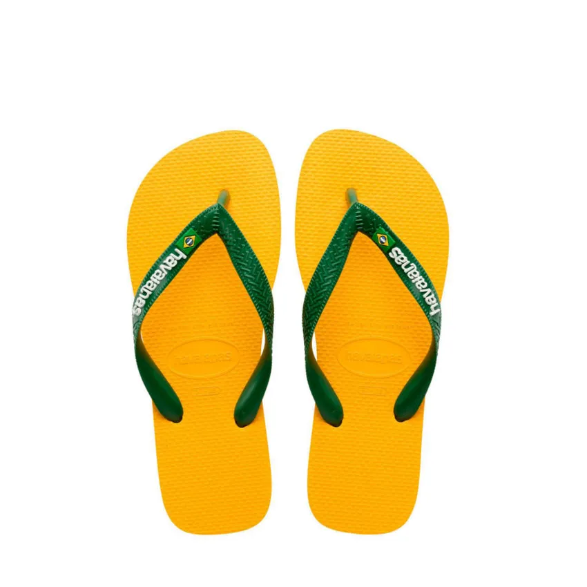 HAVAIANAS INFRADITO BRASIL LOGO 4110850.1740 POP YELLOW