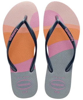 Havaianas Slim Palette Glow Flip Flops - Peony Rose