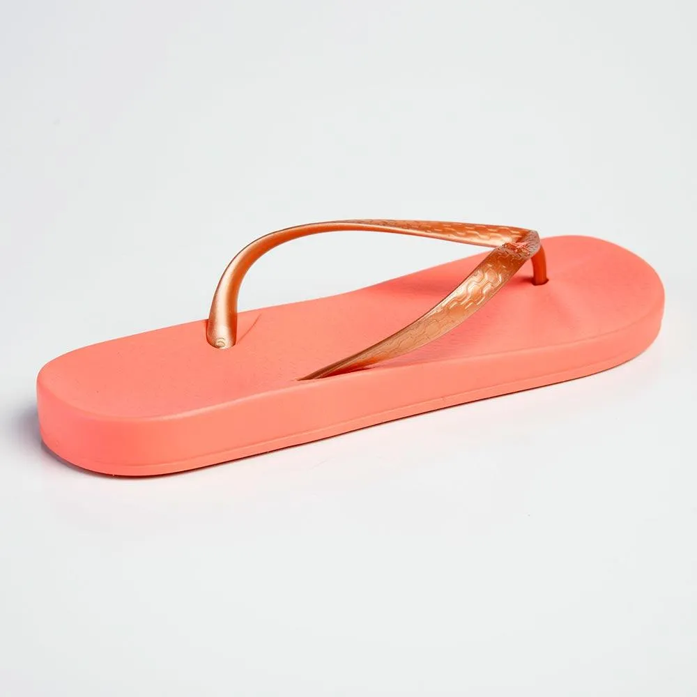 Ipanema Aba Slip On Thong Sandals - Pink/Rose Gold