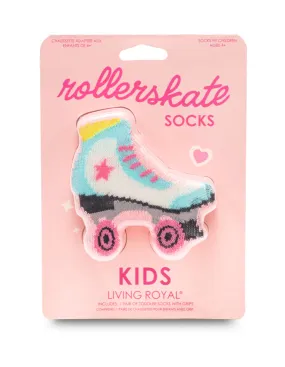 Kids 3D Rollerskate Crew Socks