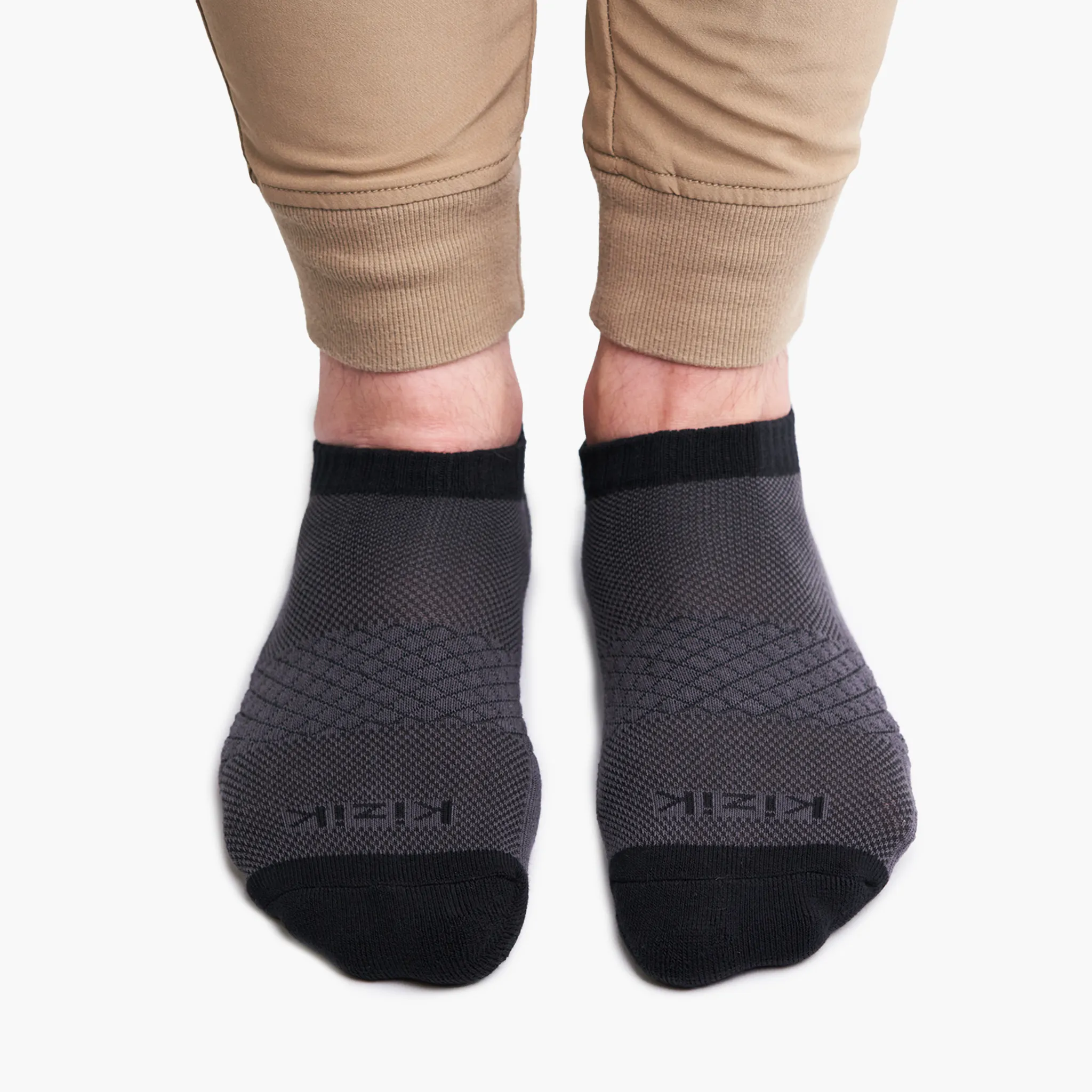 Kizik Ankle Socks - Charcoal