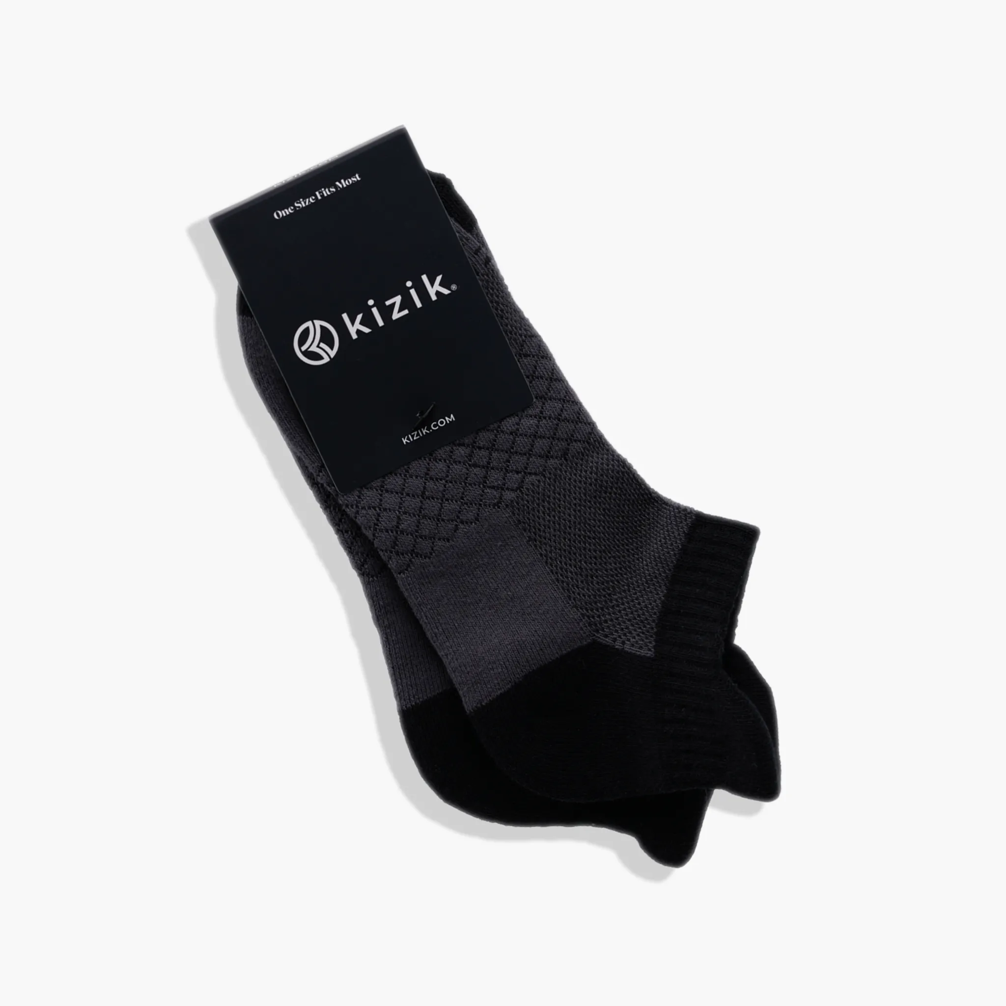 Kizik Ankle Socks - Charcoal