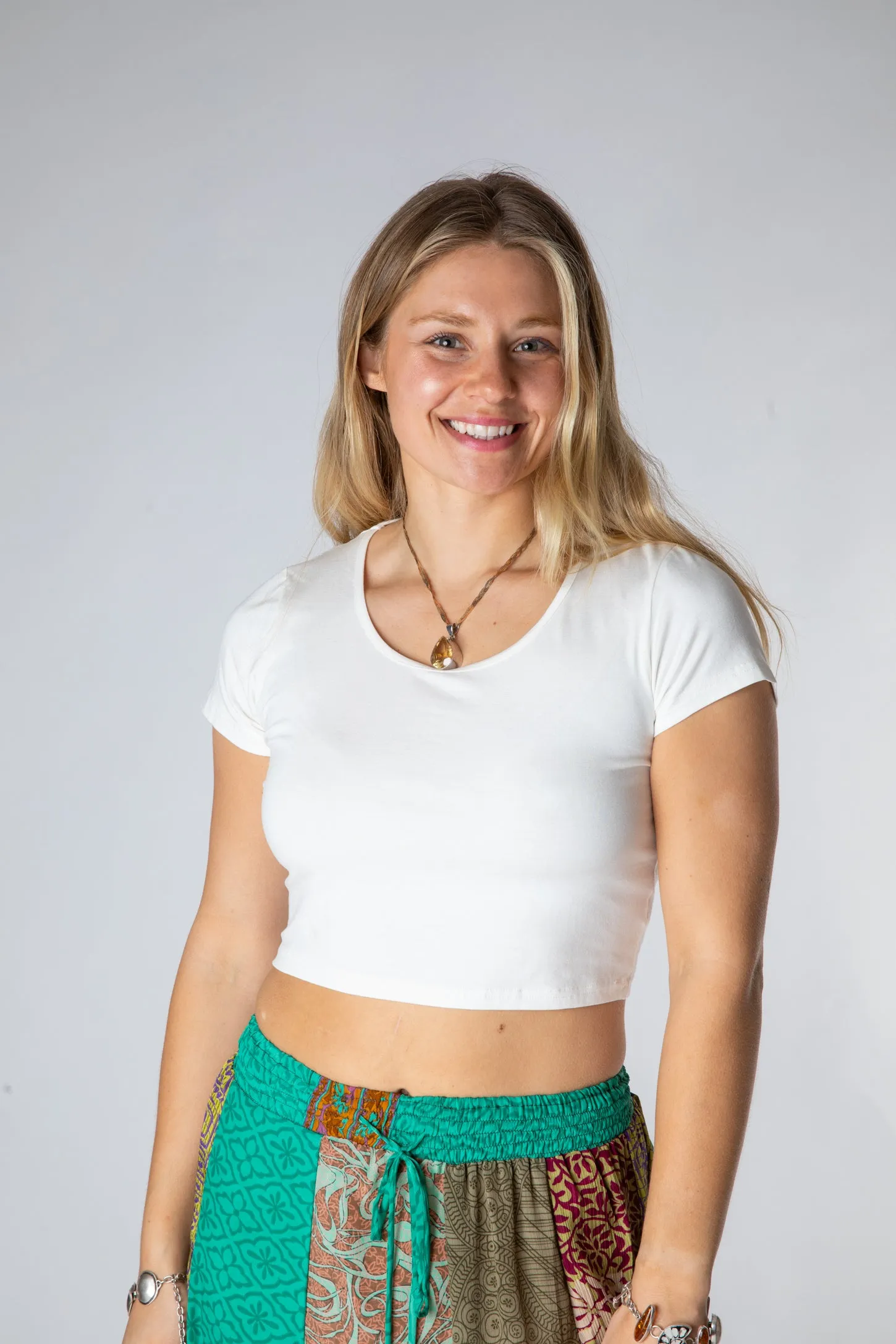 Kyra Cross Back Crop Top