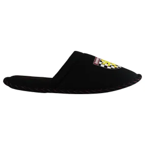 Lambretta Lion Mens Black Slippers