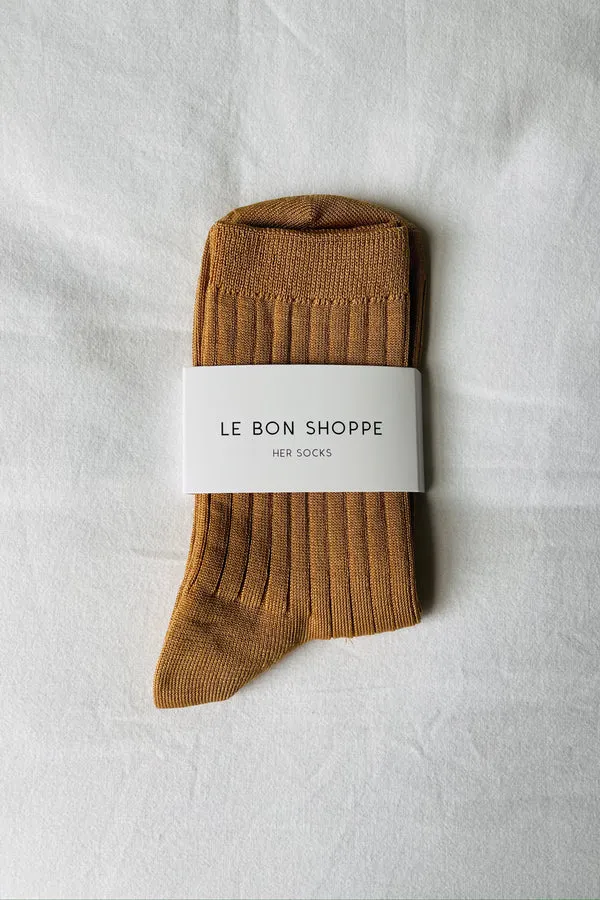 Le Bon Shoppe Her Socks Peanut Butter