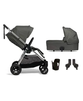 Mamas & Papas Flip XT3, 4 Piece Starter Bundle - Harbour Grey