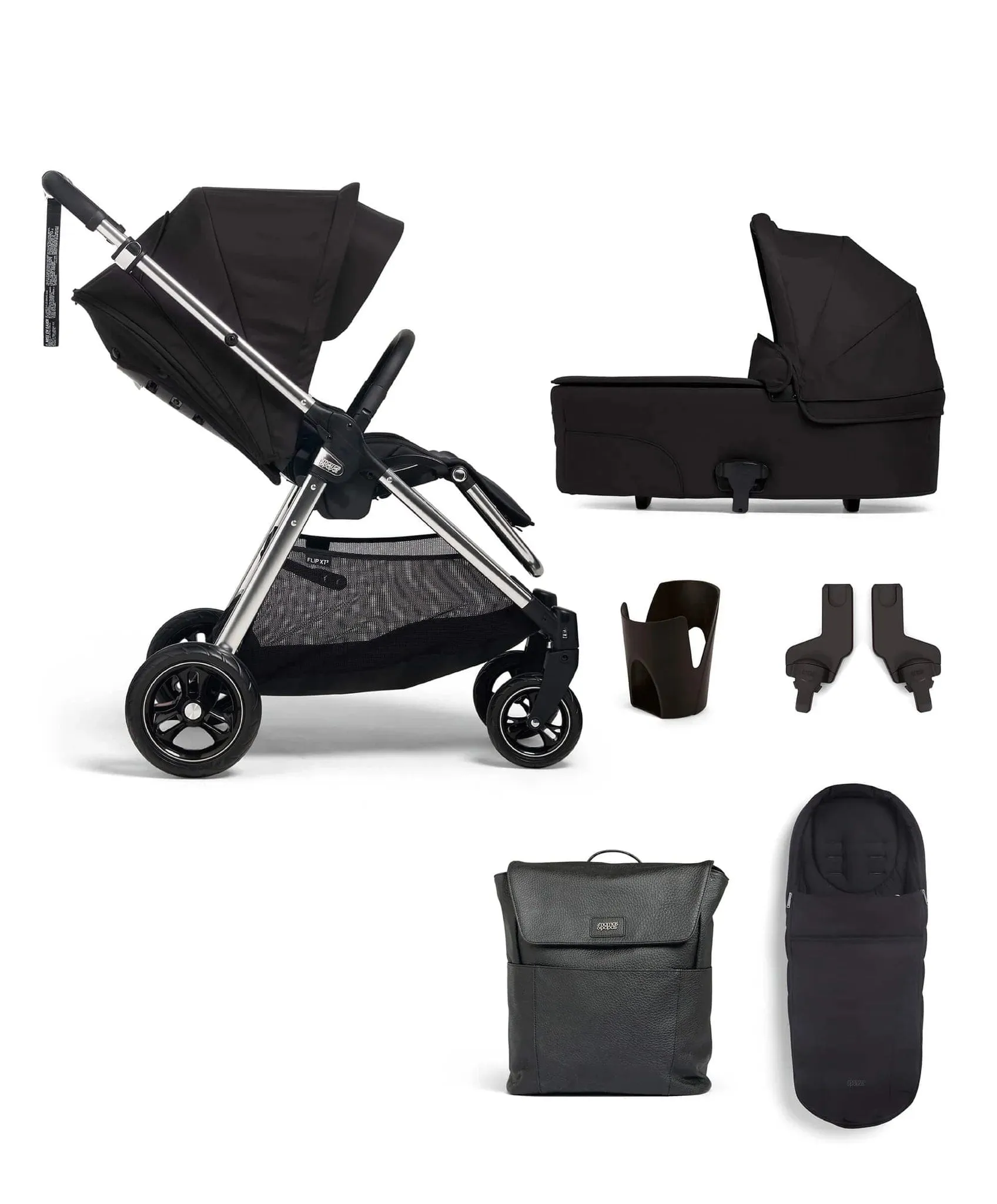 Mamas & Papas Flip XT3 6 Piece Essential Bundle - Slated Navy