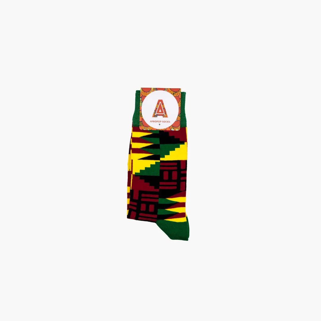 Men's Scholar Green Socks