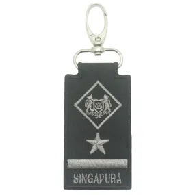 MINI SAF RANK KEYCHAIN - ME8 (BLACK FOLIAGE) (NEW)