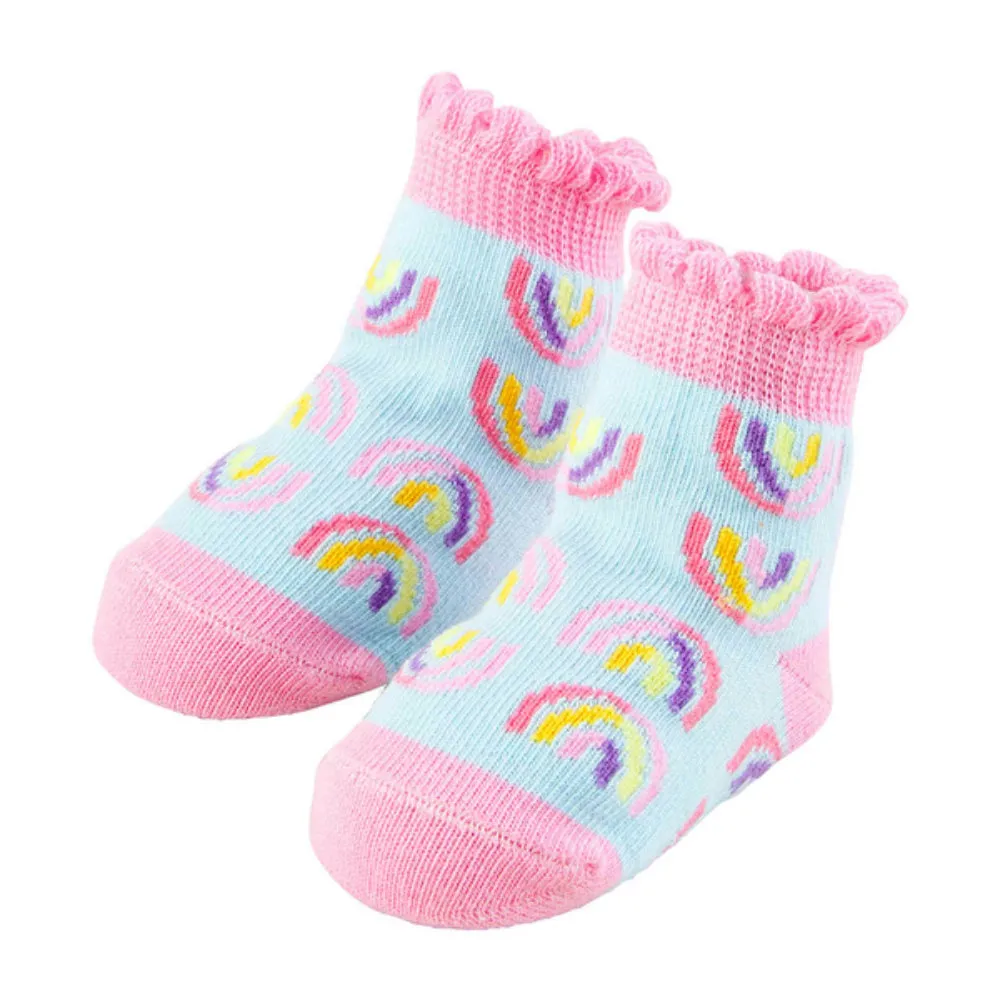 Mud Pie Rainbow Baby Socks