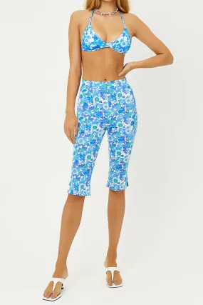 Murphy Floral Pedal Pusher Pants - Morning Glory