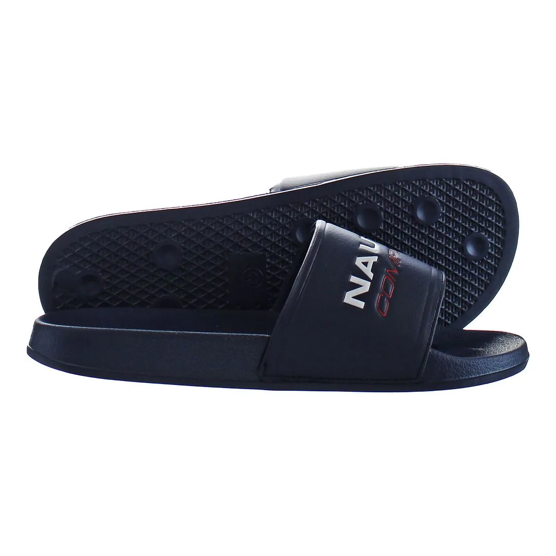 Nautica Grappo Blue Mens Flip-Flops